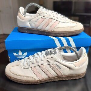 Adidas Samba Women's Size 9.5 OG Wonder Quartz Pink Sneakers Shoes IH2751